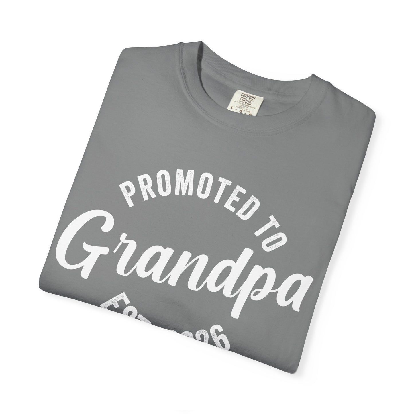 Promoted to Grandpa 2026 T-Shirt