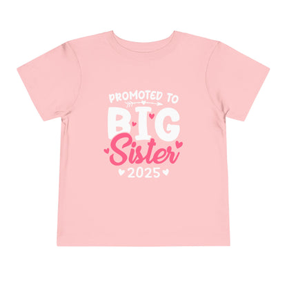 Promoted to Big Sister 2025 T-Shirt