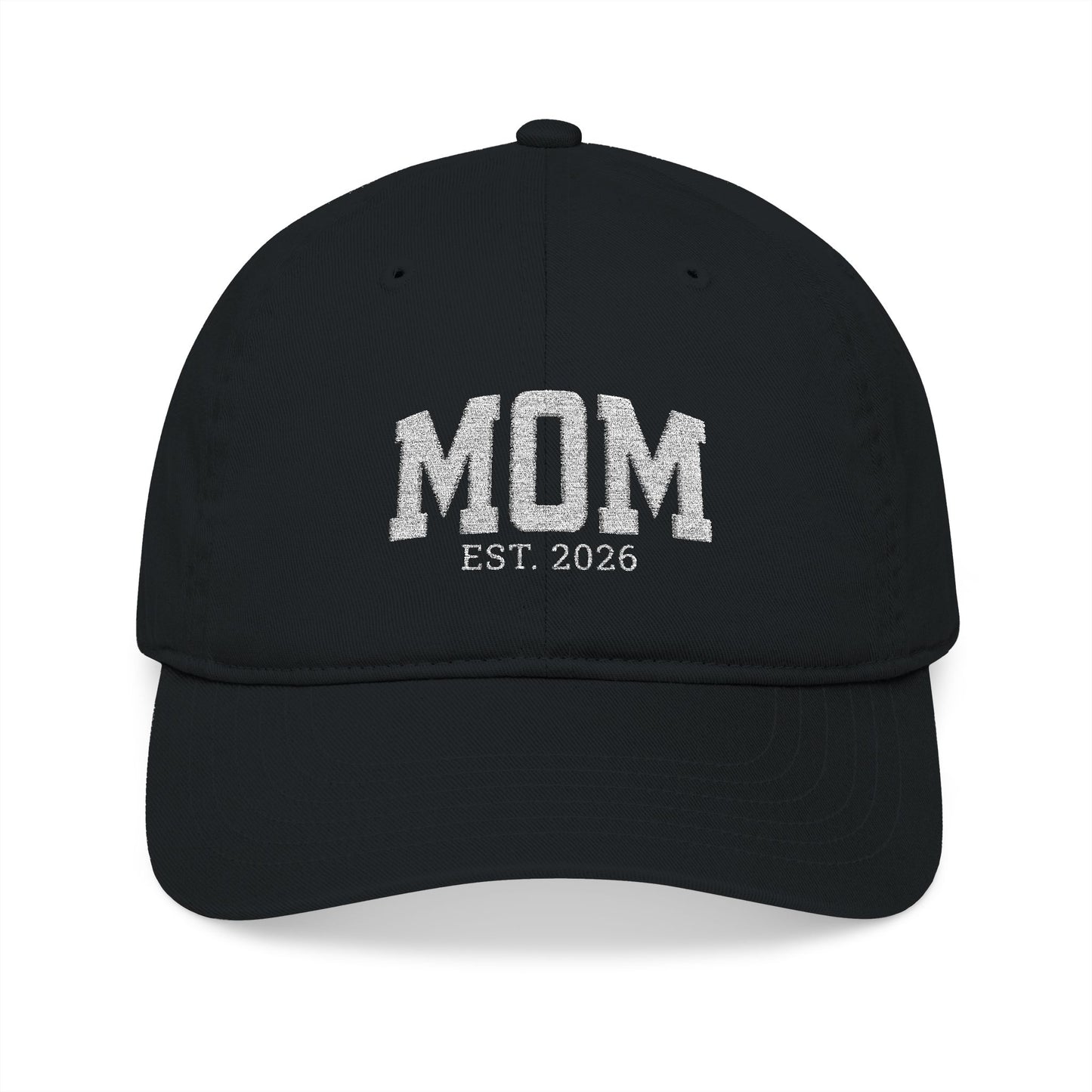 Organic Embroidered Baseball Cap for Moms