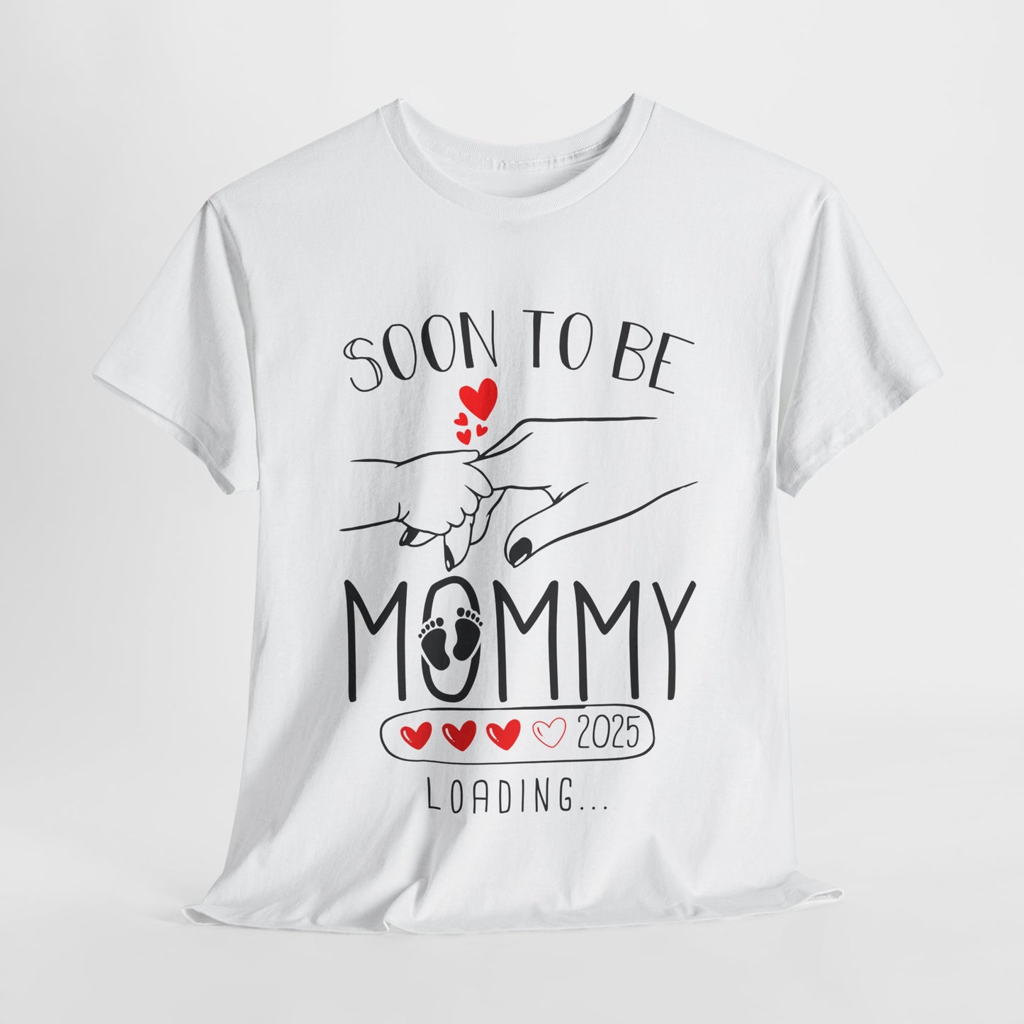 Soon to Be Mommy Loading 2025 T-Shirt