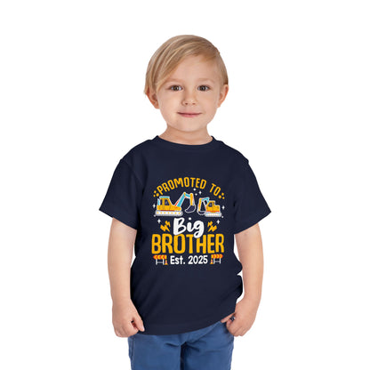 Promoted to Big Brother Construction 2025 T-Shirt