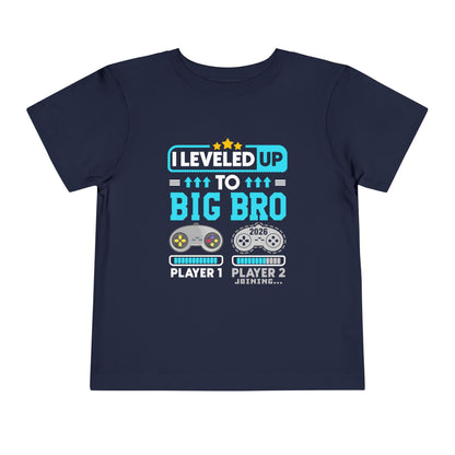 Leveled Up to Big Brother est. 2026 T-shirt