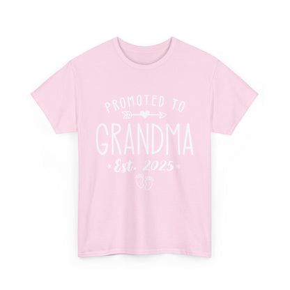 Promoted to Grandma 2025 T-Shirt