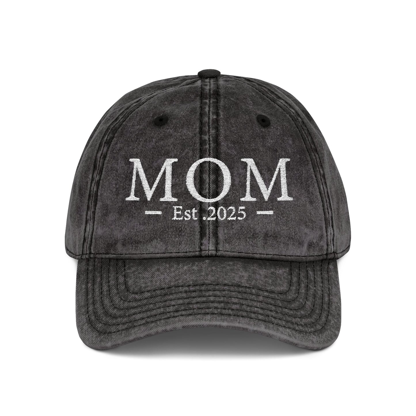 Embroidered Mom est 2025 Hat