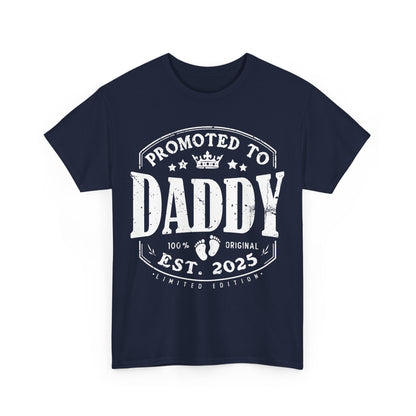 Promoted to Daddy 2025 T-Shirt