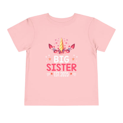 Unicorn Big Sister 2025 T-Shirt