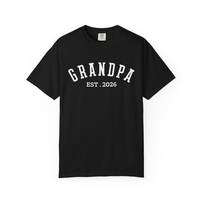 Grandpa Established 2026 T-Shirt