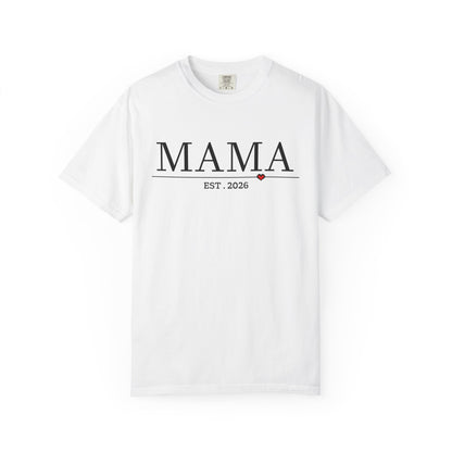 mama est 2026 tshirt for women