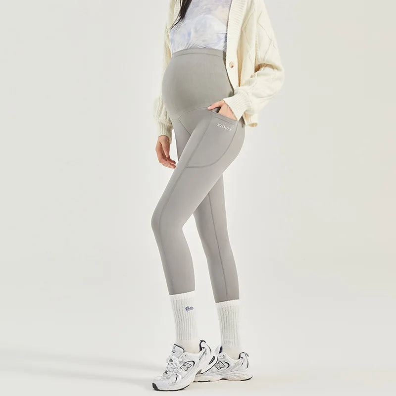 Pregnancy Yoga Pants with Pocket