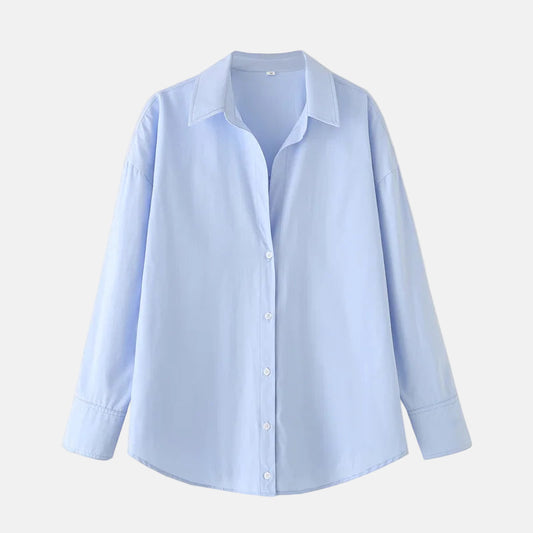 Leen - Classic Oversized Button-Up Shirt
