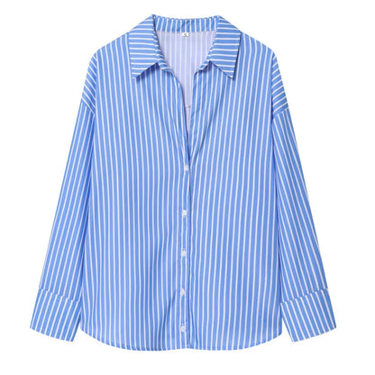 Leen - Classic Oversized Button-Up Shirt