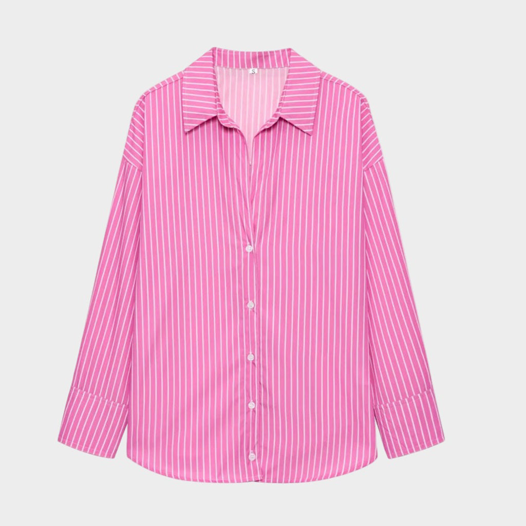 Leen - Classic Oversized Button-Up Shirt