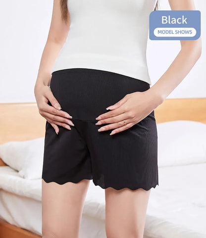 Ice Silk Maternity Safe Shorts