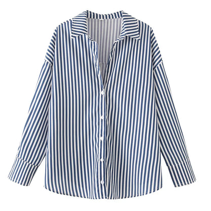 Leen - Classic Oversized Button-Up Shirt