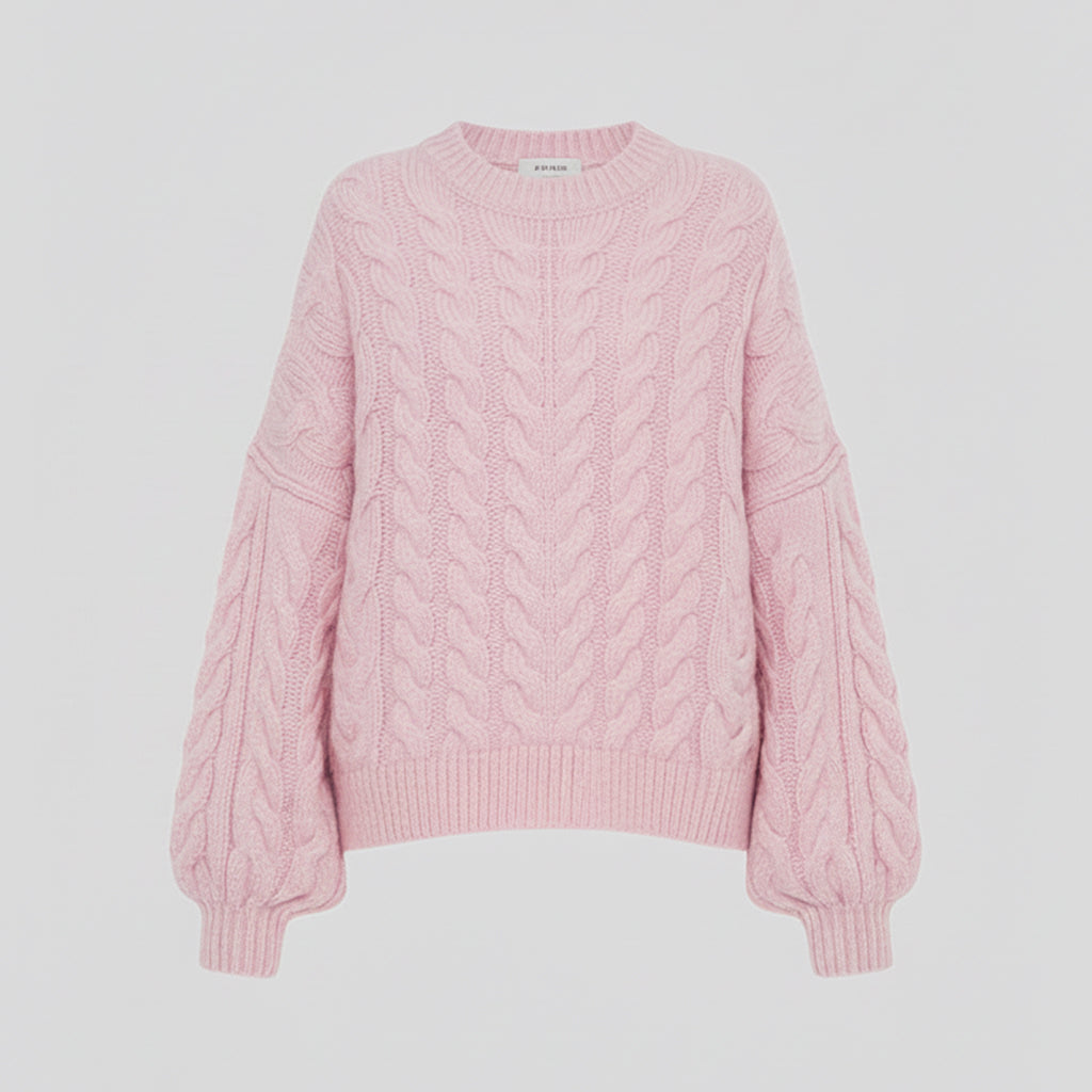 Amelia - Cable-Knit Oversized Sweater
