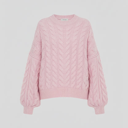 Amelia - Cable-Knit Oversized Sweater