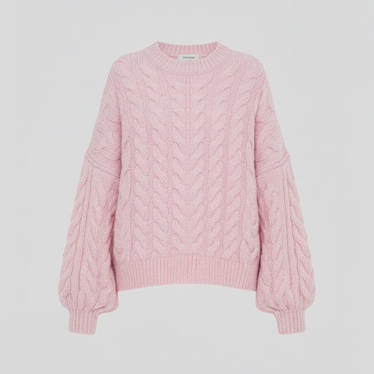 Amelia - Cable-Knit Oversized Sweater