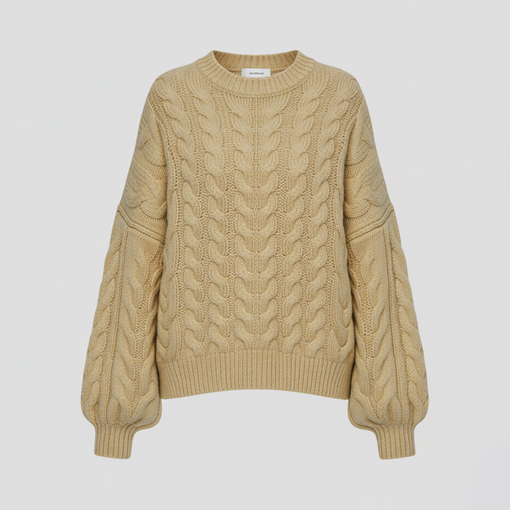 Amelia - Cable-Knit Oversized Sweater