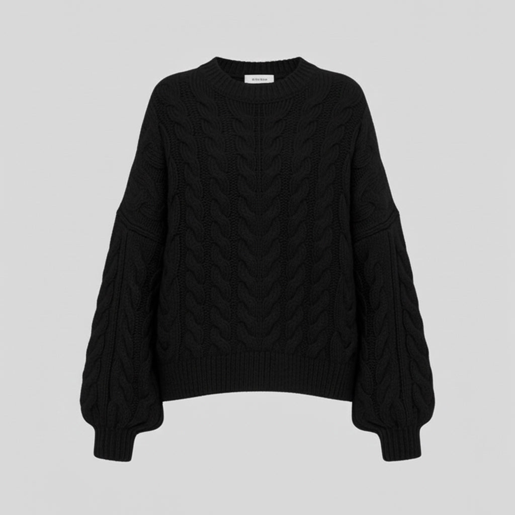 Amelia - Cable-Knit Oversized Sweater