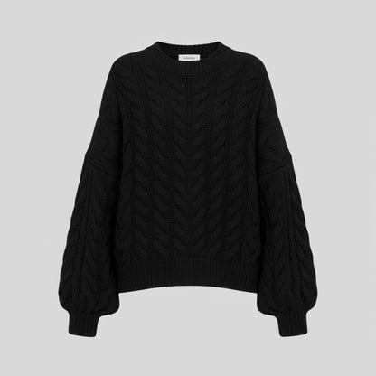 Amelia - Cable-Knit Oversized Sweater