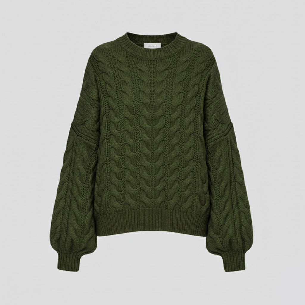 Amelia - Cable-Knit Oversized Sweater