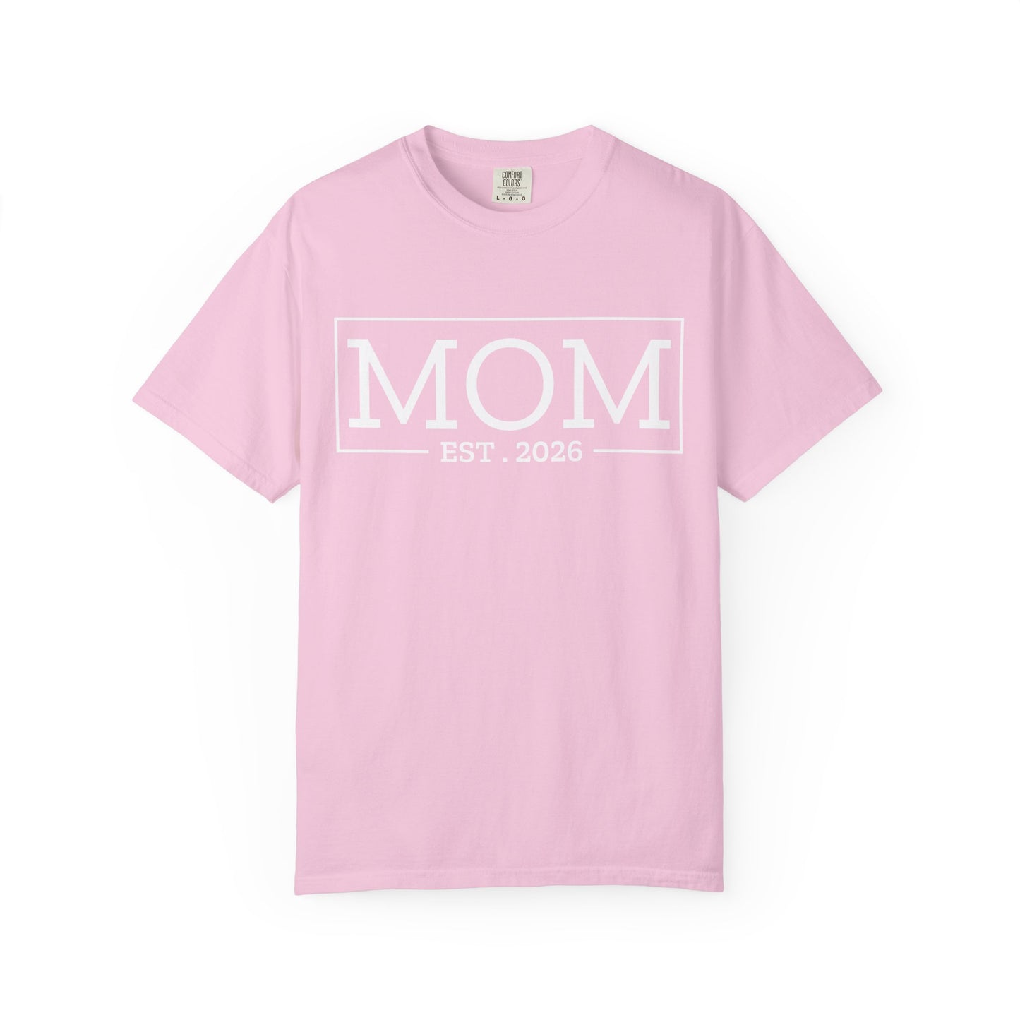 Mom est 2026 t-shirt – pregnancy announcement shirt for expecting mothers, soon to be mommy 2026, new mom gift idea