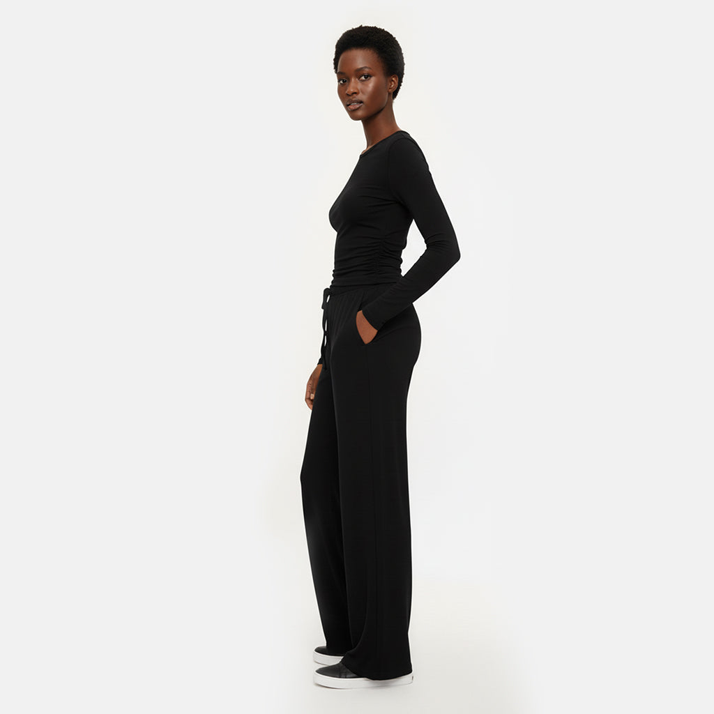 Loren - Soft Lounge Set with Wide-Leg Silhouette