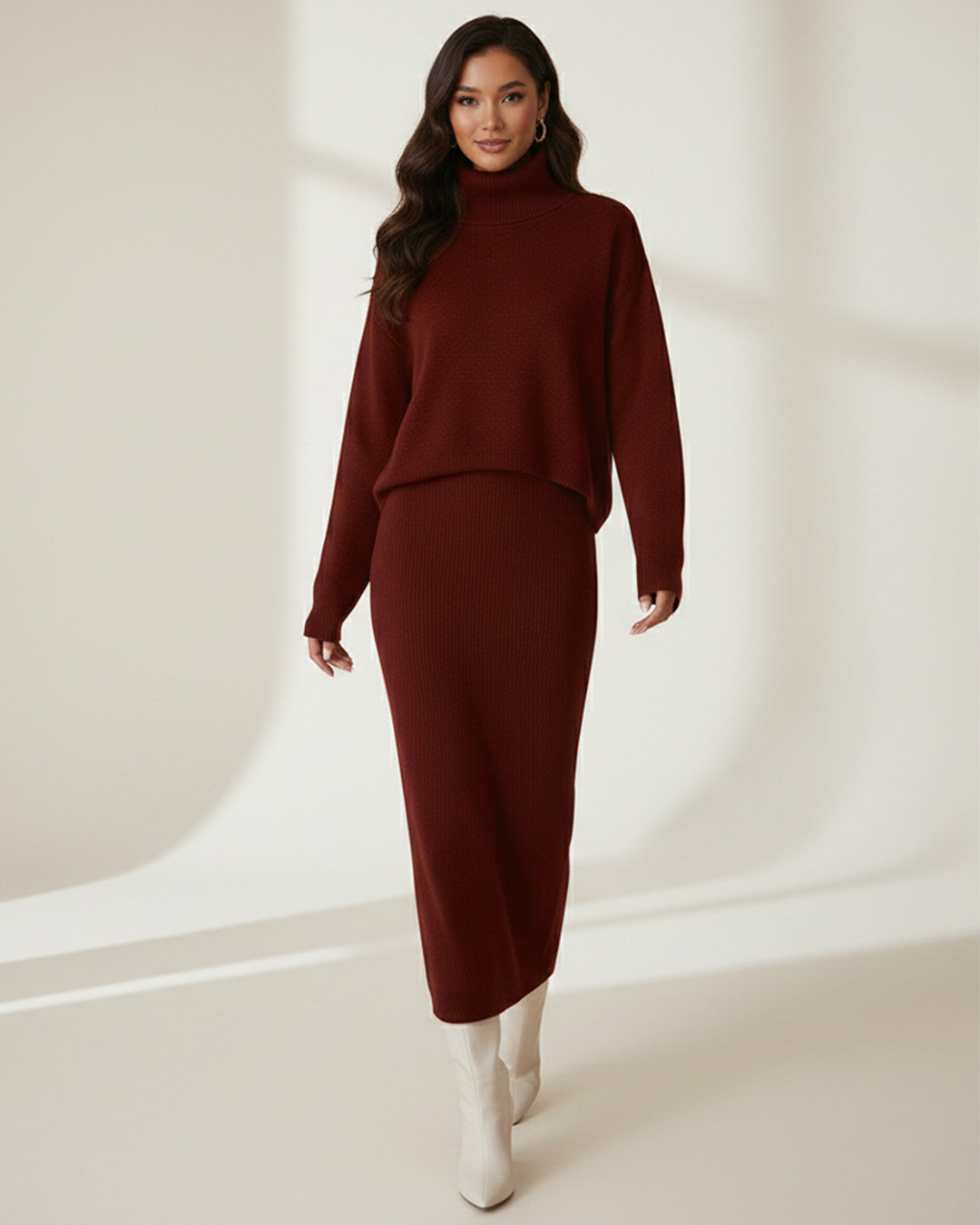 Haley - The Sculpted Knit Duo Set