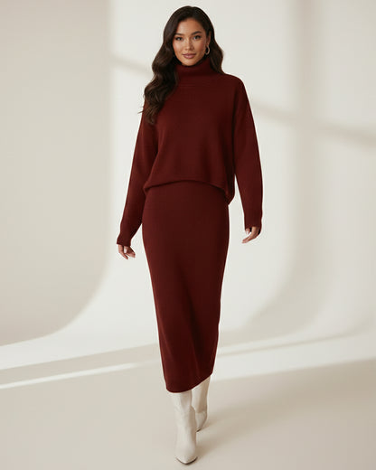 Haley - The Sculpted Knit Duo Set